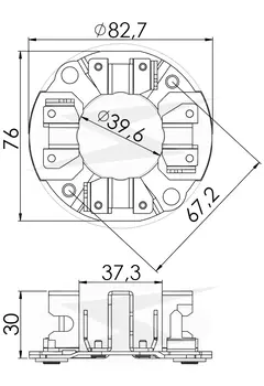 PORTA ESCOVA 261/A026 12V ONIX MOD. .COMP - comprar online