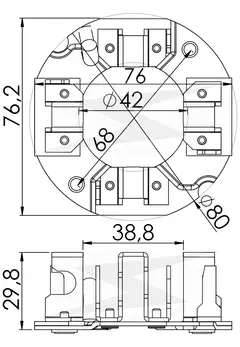 PORTA ESCOVA 192 - 24V 29MT D.REMY .COMP na internet