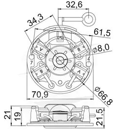 PORTA ESCOVA 247/A006 - 12V VALEO;ECOSPORT/CLIO .COMP - comprar online