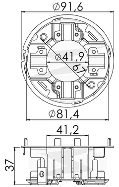 PORTA ESCOVA 257 - 24V MITSUB.;MBB,AXOR,ATRON .COMP - comprar online
