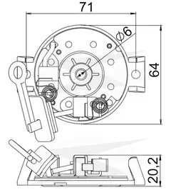 PORTA ESCOVA 287 - 12V VALEO 206/KIA/C3/C4/J2/J3 .COMP - comprar online