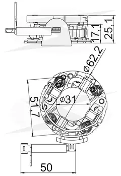 PORTA ESCOVA 353 - EDGE,FOCUS,MOTORCRAFT .COMP - comprar online