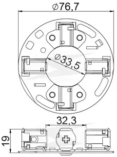 PORTA ESCOVA 367 - 12V ISKRA - TRATORES .COMP - comprar online