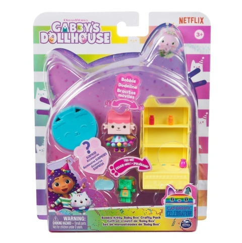 Gabby's Dollhouse Baby Box Oficina Criativa com Acessórios