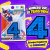 Robô de Números Transformável Number Bots 4 - comprar online