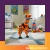 Dinossauro Laranja Qman em Blocos de Montar Colecionável Compátivel Com Lego - NIXMIX