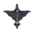 Batciclo Aventuras Do Batman Preto Sunny - NIXMIX