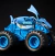 Monster Truck Megalodon Smash & Bash Monster Jam - loja online