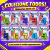 Robô de Números Transformável Number Bots 6 - loja online