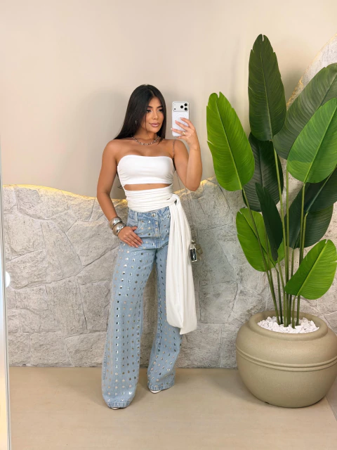 Calça Wid Leg Taxa