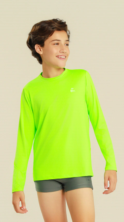 Camiseta com Proteção UV Infantil Menino