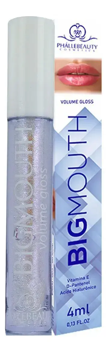 Gloss Labial Big Mouth - Phállebeauty - Amei Biju - Acessórios & Maquiagens