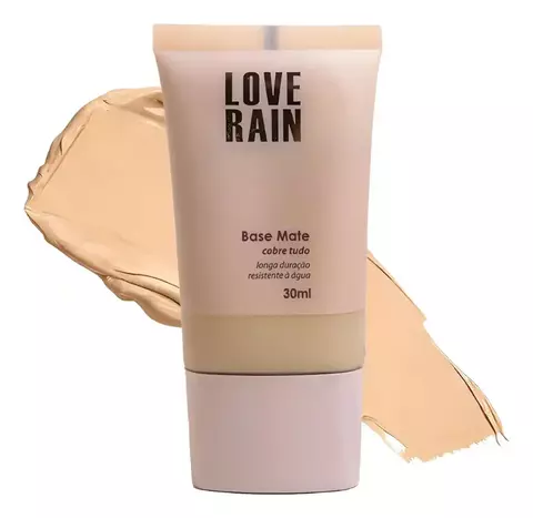 Base Líquida Matte Alta Cobertura - Love Rain - loja online