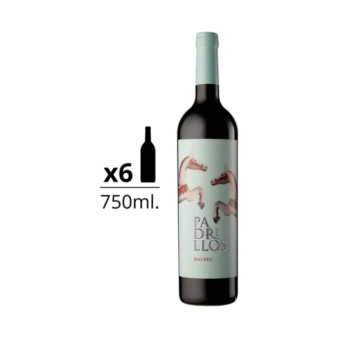 Padrillos Malbec 750 ml Caja x 6