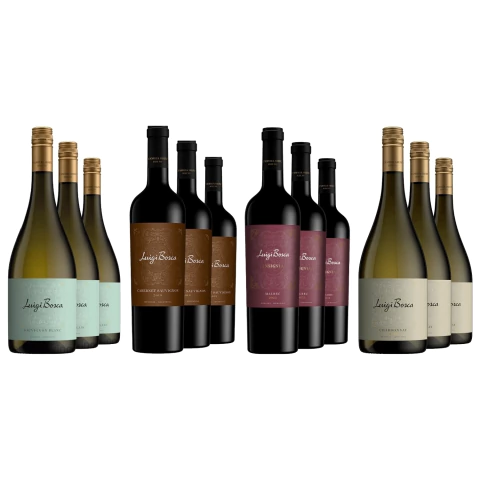 Vinos Combinados Luigi Bosca Seleccion x 12
