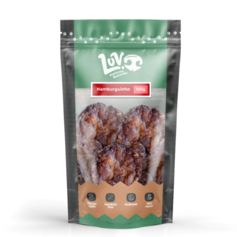 Hamburguinho Bovino 100g - Luv