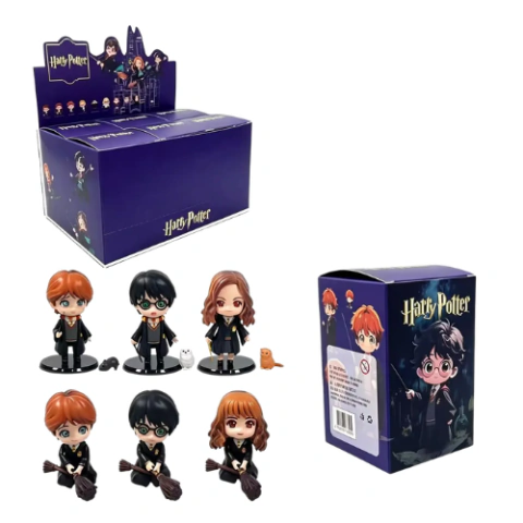 MINI FIGURAS HARRY POTTER X6