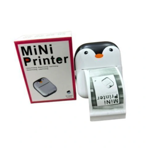 MINI IMPRESORA BLANCO Y NEGRO
