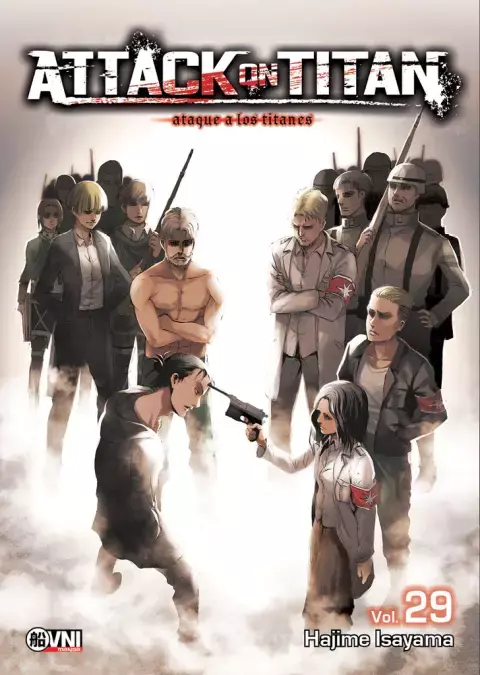 Manga ATTACK ON TITAN (ATAQUE A LOS TITANES). VOL 29