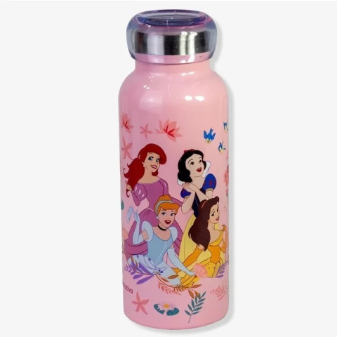 Garrafa Térmica Bubble Princesas 500ml Zona Criativa