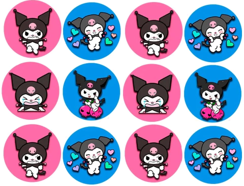 STIKERS HUROMI (12x6 CM)