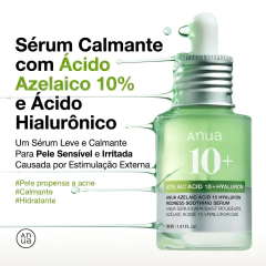 Anua Sérum Calmante com Ácido Azelaico 10% e Ácido Hialurônico na internet