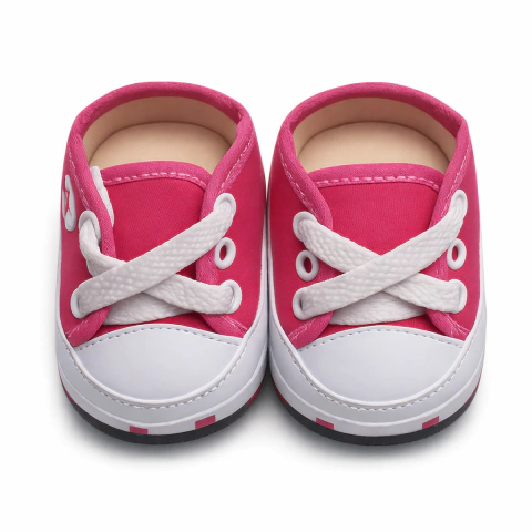 Sapatinhos de Bebê Com Cadarço Baby - comprar online