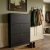 Sapateira com 3 Portas em MDF Preto - comprar online