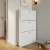 Sapateira com 3 Portas em MDF Branco - Eliel Decor