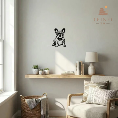 Wall-Art Bulldog Frances