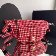 Bolsa Chanel - Hobo Tweed - comprar online