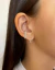 PIERCING PRATA FAKE RETANGULAR CONCH/LOB - loja online