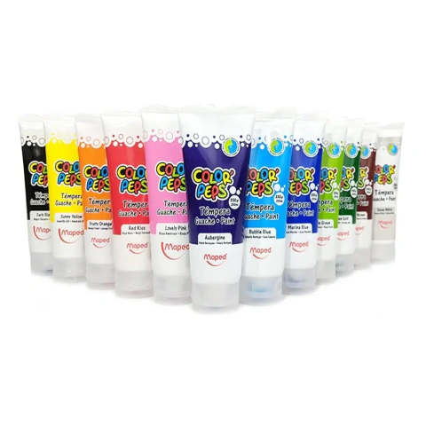 Maped Tempera en Pomo 200ml Colores Varios