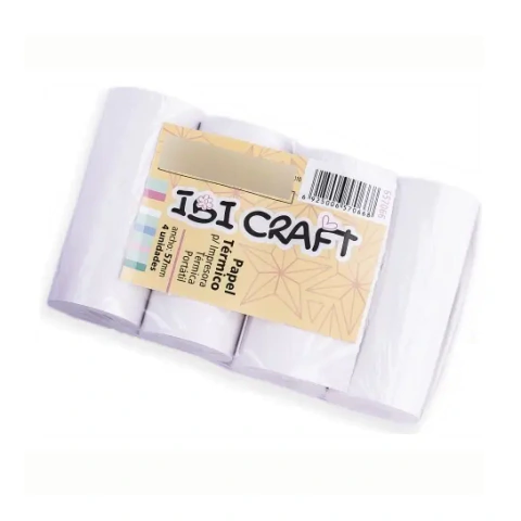 Papel Térmico Ibicraft 57mm Para Impresora Térmica Portátil X4