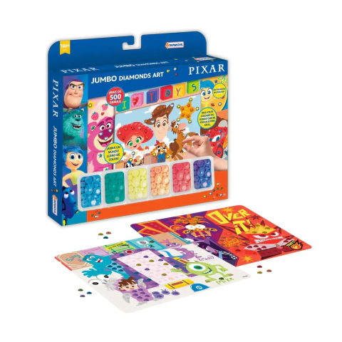 Tapimovil Kit De Arte Jumbo Diamonds Art +500 Gemas Surtido - comprar online