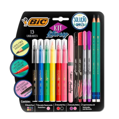 Bic Kit lettering 13 piezas