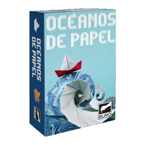 Buró Oceanos De Papel Juego de Mesa Portable