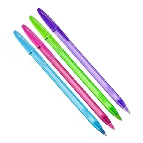 Bolígrafo Bic Cristal Shimmer Trazo Medio 1.0mm x Unidad Colores Varios - comprar online