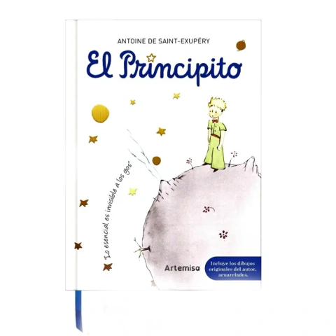 Artemisa El Principito Pocket Tapa Acolchada Blanca/Azul