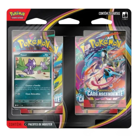 (PT-BR) Blister Quádruplo Megaevolução 4 - Caos Ascendente - Toxel