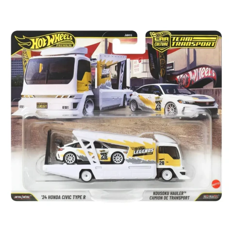 Team Transport Legends Tour 24 Honda Civic Type R e Kousoku Hauler Camion de Transport