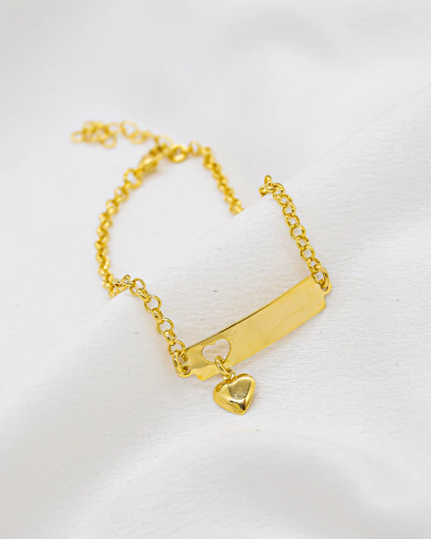 Pulseira infantil para gravação