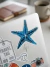 Calco Estrella de Mar Azul en internet