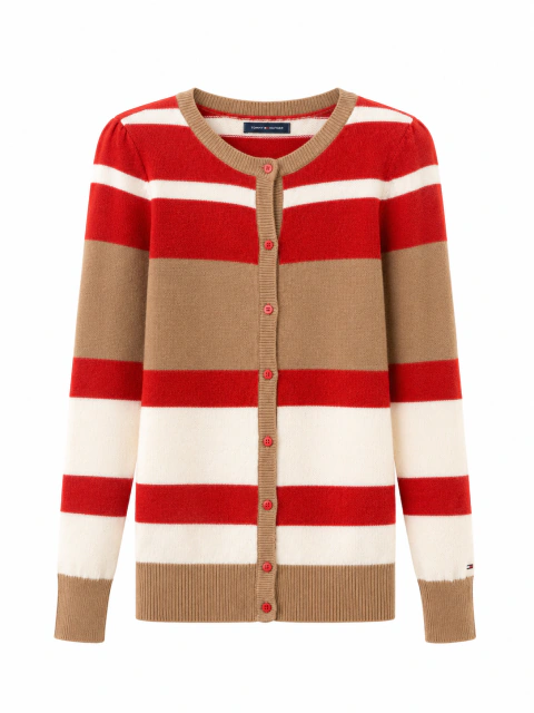 Cardigan TOMMY HILFIGER rallado