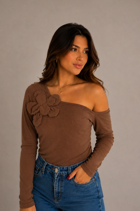 Blusa Flor - Closet de Julieta - Moda Feminina 
