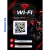 Placa Wi-Fi com QR Code Personalizada A5 – Plastificada com Fita Dupla Face - Tá Impresso