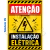 Placa de Sinalização A4 Papel 180g – Plastificada com Fita Dupla Face - loja online