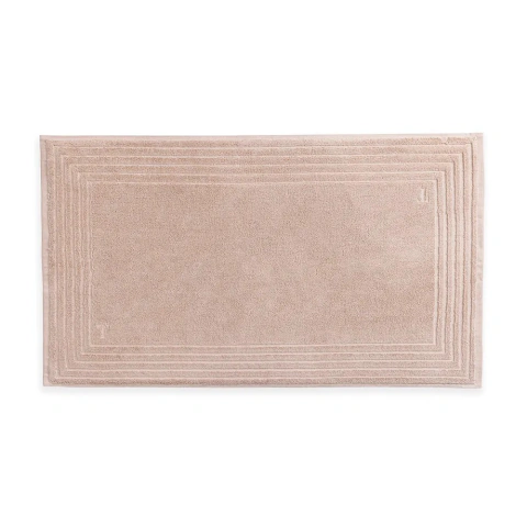 Toalha para Pés Felpuda Linee Rosé 48x80cm | Trussardi