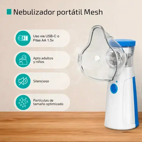 Nebulizador Mesh Portatil JSL-W302