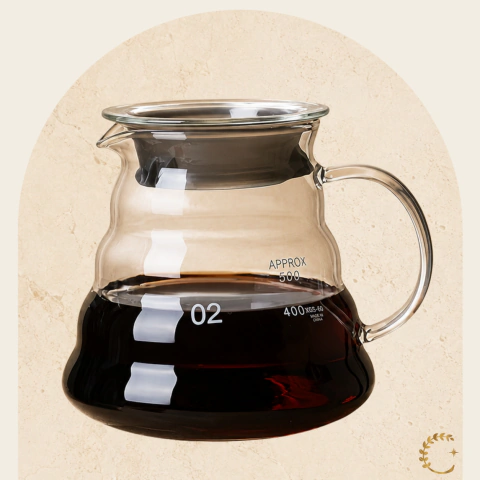 Server de Vidrio Borosilicato para Café - 600 ml - comprar en línea